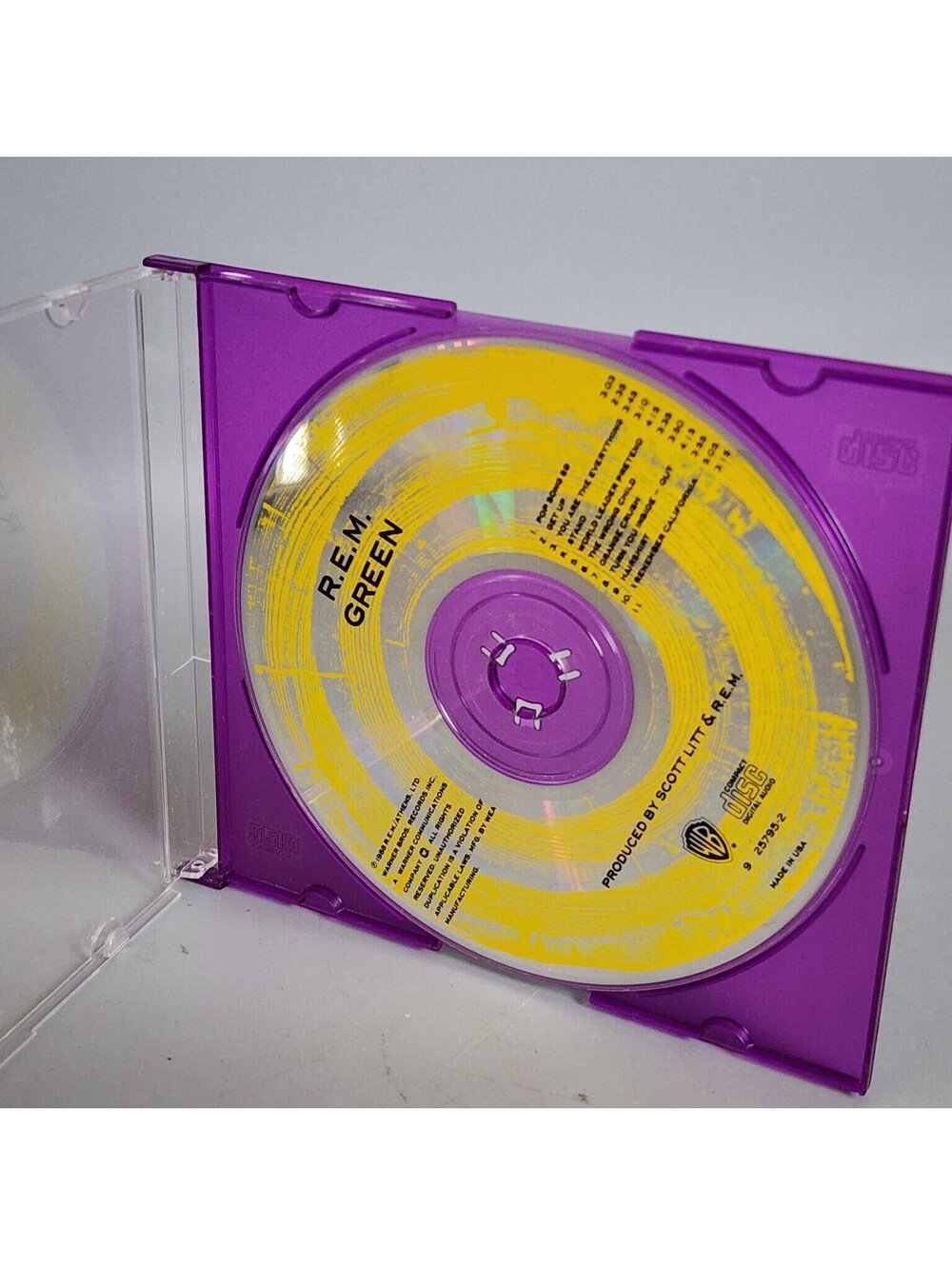 R.E.M. - Green CD (1988) - Warner Bros. Records - Disc Only - 9 25795 2